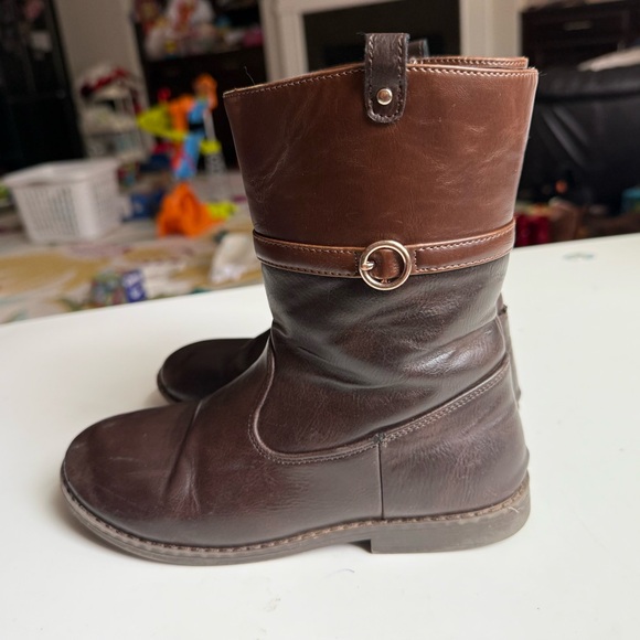 Gymboree Brown Kids Boots - Picture 3 of 8